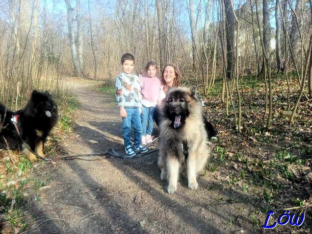 9.3.2025 - Howard und Dwix mit Neffen und Nichten